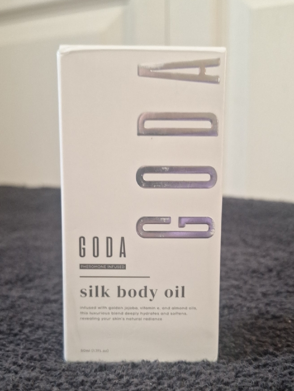 GODA Pheremone Infused Silk Body Oil - 1.75 Fl Oz / 30 Ml